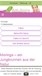 Mobile Screenshot of anti-aging-forschung.de